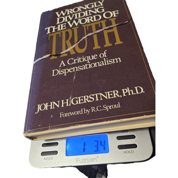 Wrongly diving the word of truth by John H. Gerstner Ph.D. 1561210218 wolgemuth - Picture 6 of 8